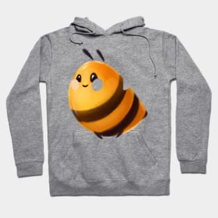 Cute Bee Drawing Hoodie